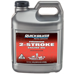 Масло минеральное для 2-т моторов Quicksilver Premium TCW3 10л. 8M0230929