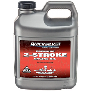 Масло минеральное для 2-т моторов Quicksilver Premium TCW3 10л. 8M0230929