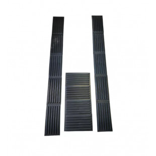 Комплект направляющих (14шт) для лыж и гусениц снегохода с крепежом