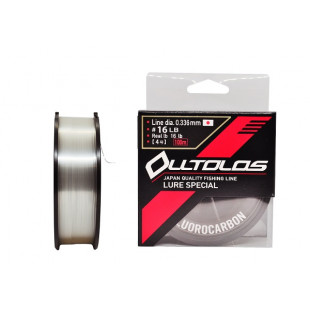 Флюорокарбон YGK X-Braid Olltolos FC 100m #4.0/0.336mm 16lb/16lb