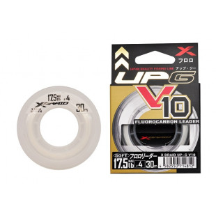Флюорокарбон YGK X-Braid UP-G Leader V10 Soft 30m #4.0/17.5lb