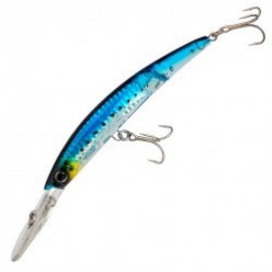 Воблер Yo-Zuri Crystal 3D Minnow DD Jointed 130F F1155-GHIW