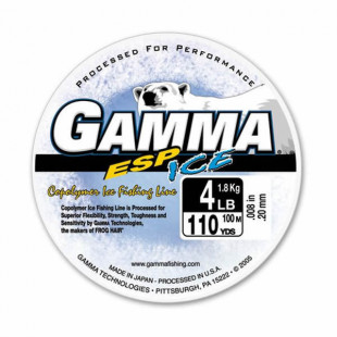 Леска зимняя Gamma EPS ICE 0,25мм 100м