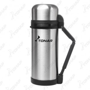 Термос 1500ML дополн.пласт.чашка, скл.ручка, ремень TONAR HS.TM-012