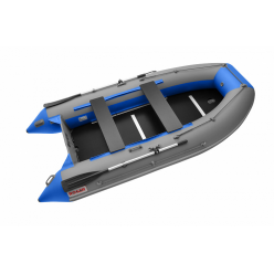 Моторная лодка Roger Hunter Keel 3500 серый/синий