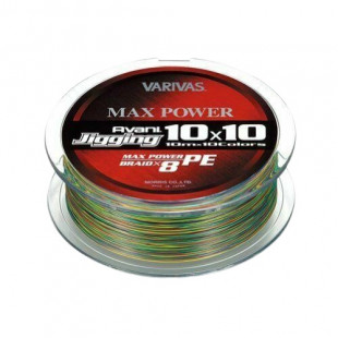 Плетеный шнур Varivas Avani Jigging 10*10 Max Power 1,2 200м