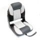 Сиденье мягкое складное Premium Centurion Boat Seat, серо-черное (арт.75129GC)