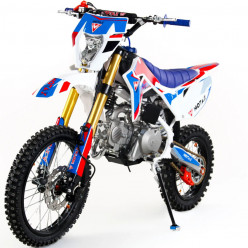 Питбайк MOTAX MX 140 (17/14) черный-белый-синий