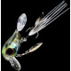 Воблер JACKALL Micro Tappy цв.kirari clear gill