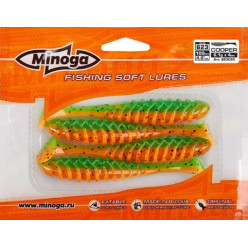 Силиконовая приманка COOPER 4.0 100мм 6.1гр (4шт) в асс-те