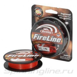 Шнур Berkley FireLine Red 110м 0.32мм