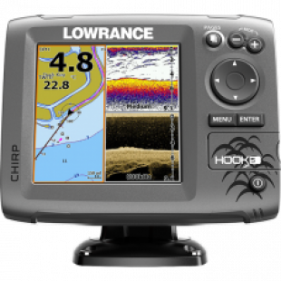 Эхолот Lowrance Hook-5 Mid/High/DownScan