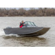 Лодка VOLZHANKA 44 Fish серая, транец S 44F 23 G424