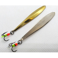 Блесна зимняя с тройником
