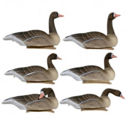 Белолобый гусь Oscar Decoys Floater Speckbelly Goose  (6 шт)