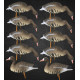 Белолобый гусь OSCAR DECOYS ELITE 3D Speckbelly Goose (10шт)