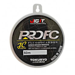 Леска флюорокарбон Jig It x Tokuryo Fluocarbon Pro FC 3.0 50 m