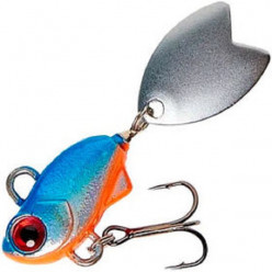 Тейл спиннер Narval Fishing Buzzing Bug 18гр #002- Blue Baack Holo