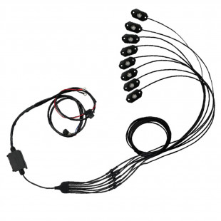 Светильник AURORA ALO-Y1-2-RGB-D8 подсветка точечная (компл. 8 шт)