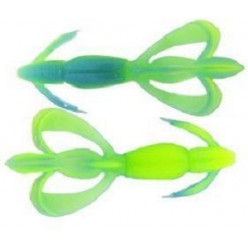 Приманка силиконовая Keitech Crazy Flapper 4.4" PAL # 03 Ice Chartreuse