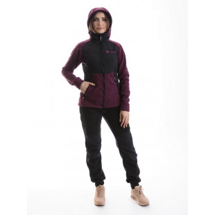 Костюм флисовый POLAR LADY Вишня/черный р-р 48/50-170/176