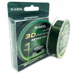 Леска Kaida 3D Invisible Monster 100м 0,16 мм