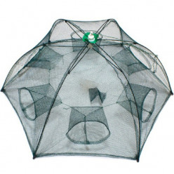 Раколовка  зонт 6 вход. KD001-6