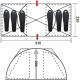 Палатка Helios Bora-6