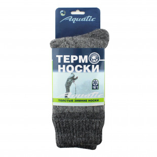 Термоноски AQUATIC ТН-08С серый р.41-43