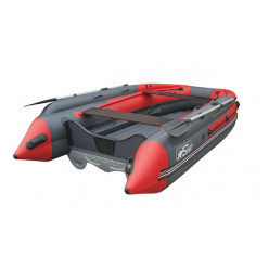 Лодка SKAT TRITON 390 NDFi с интегрированным фальшбортом (темно-серый/красный)