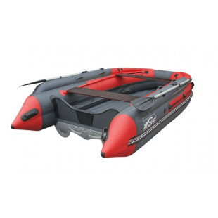 Лодка SKAT TRITON 390 NDFi с интегрированным фальшбортом (темно-серый/красный)