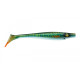 Силиконовая приманка Strike Pro Giant Pig Shad, 260 мм 130 гр Green Motoroil Pike UV  SP-172B#MN3  (1шт)