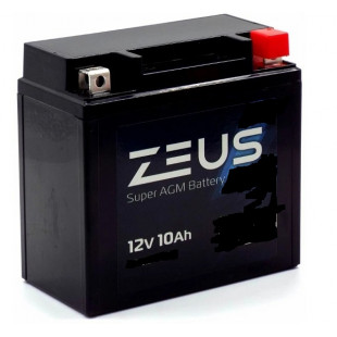 Аккумулятор ZEUS SUPER AGM 10 Ач о.п. 12N9-3B