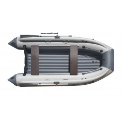 Лодка Reef Triton 360 Fi НД с интегрированным фальшбортом (темно-серый/серый)