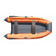 Лодка Reef Triton 340 Fi НД с интегрированным фальшбортом (черный-оранжевый)
