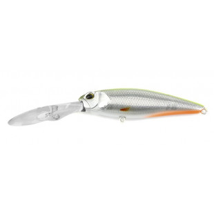 Воблер Tsuribito Deep Chok Long 80F/H-208R Chart Silver Orange Belly