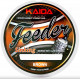 Леска Kaida Feeder Sinking Brown 200м 0,286мм 7,07кг