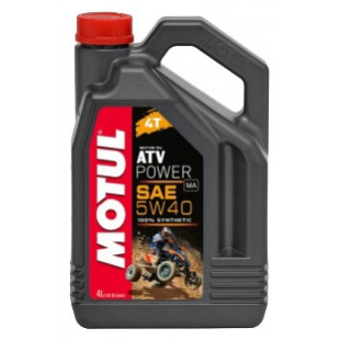 Масло MOTUL ATV Power 4T 5W40 4л